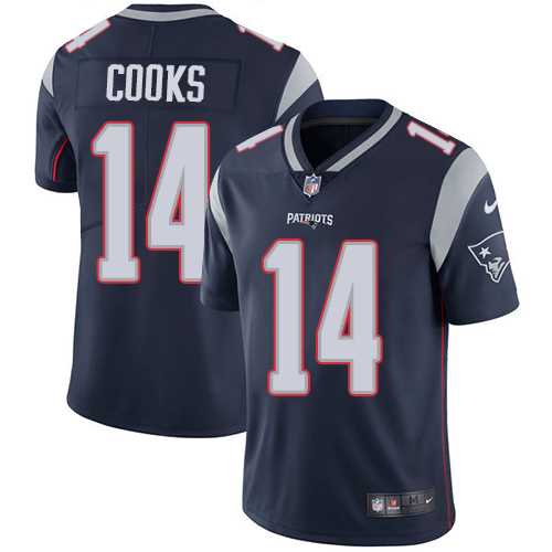 Nike New England Patriots #14 Brandin Cooks Navy Blue Team Color NFL Vapor Untouchable Limited Jersey,We sell and wholesale Nike New England Patriots #14 Brandin Cooks Navy Blue Team Color NFL Vapor Untouchable Limited Jersey on line form chian!